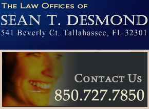 Contact The Law Offices of Sean T. Desmond - Tallahassee Attorney